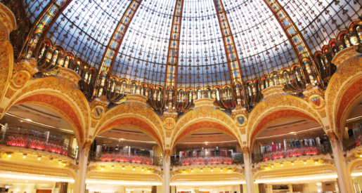 Aniversário da Galeries Lafayette