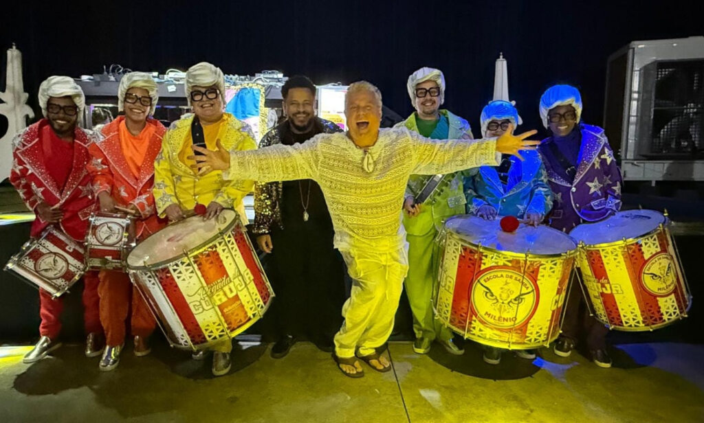 Milton Cunha no carnaval de São Paulo